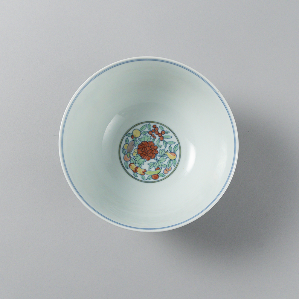 Lot1047 A CONTRASTING-COLOR PORCELAIN BOWL  Ming dynasty Chenghua Mark & Period(1465-1487)