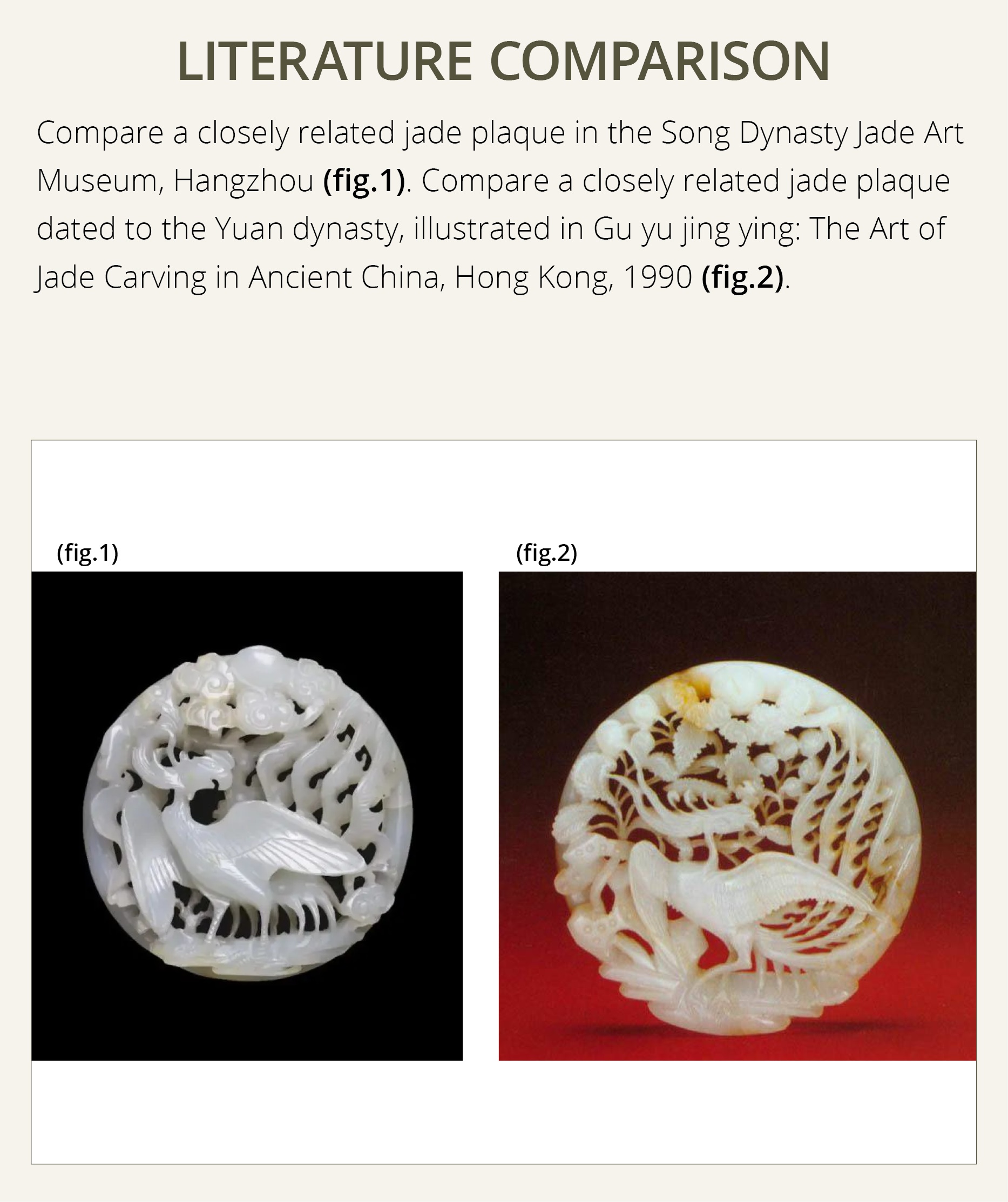 Lot2012 A RETICULATED WHITE JADE ‘PHOENIX’ PLAQUE LATE SONG TO YUAN DYNASTY(송나라 후기 – 원나라)